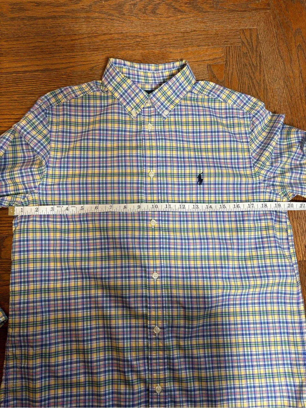 Ralph Lauren Multicolor Plaid Button-Down Shirt - XL